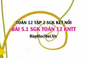 Bài 5.1 SGK Toán 12 tập 2 Kết nối tri thức: Viết phương trình mặt phẳng vuông góc với trục Ox